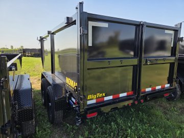 7'x14' Big Tex Trailers Dump 14LX 4'