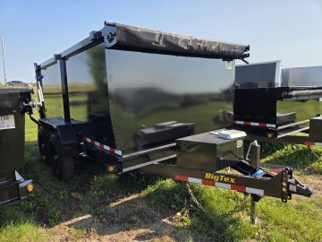 7'x14' Big Tex Trailers Dump 14LX 4'