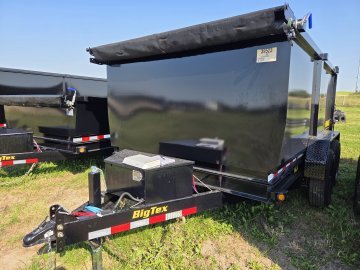 7'x14' Big Tex Trailers Dump 14LX 4'