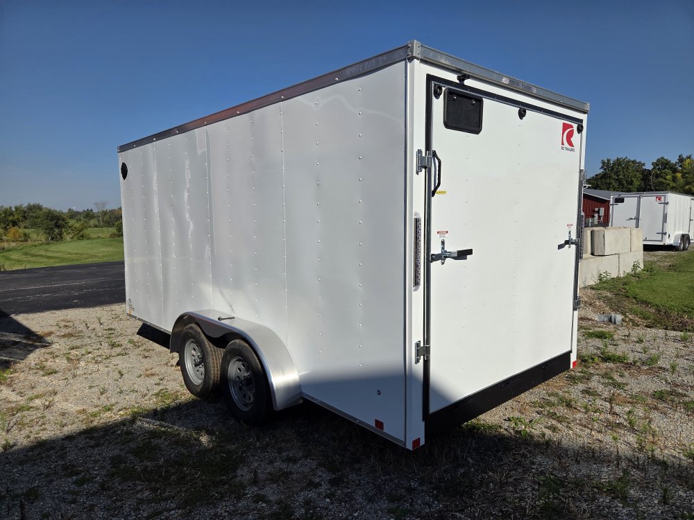 7'x16' RC Trailers Enclosed Cargo RWT 7x16 78"
