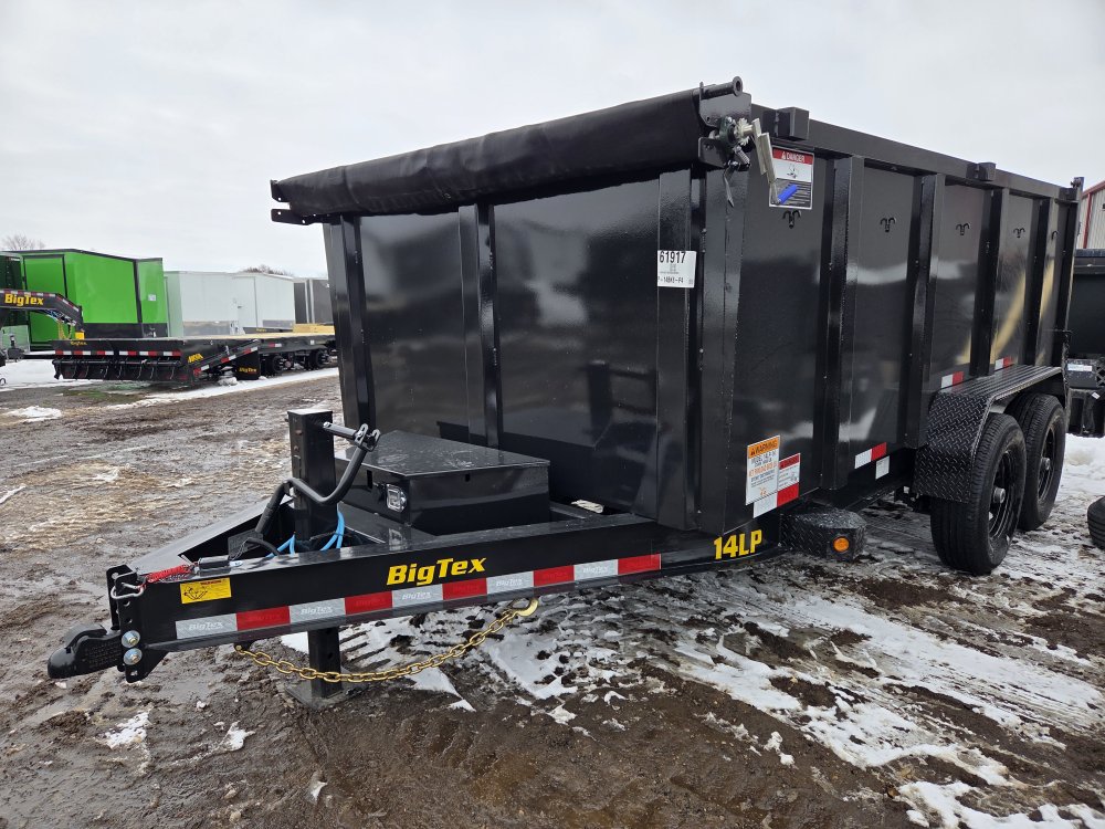 7'x14' Big Tex Dump 14LP-14 4'