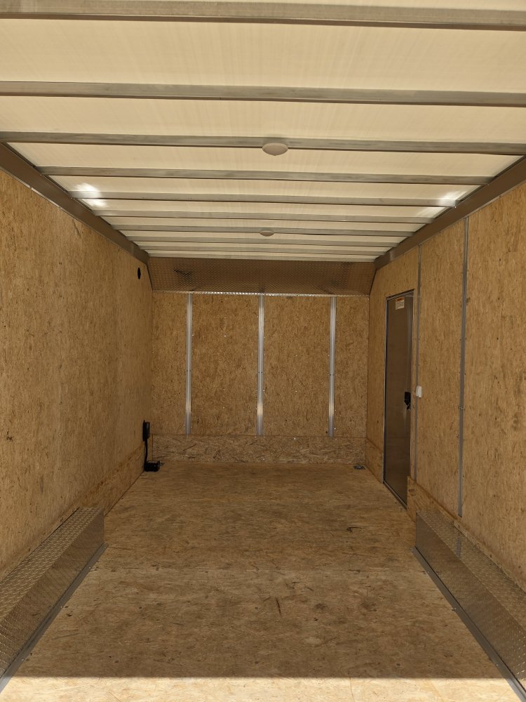8.5'x20' Alcom Enclosed Cargo XPRESS8.5X20 ULP-LMFL25 88"