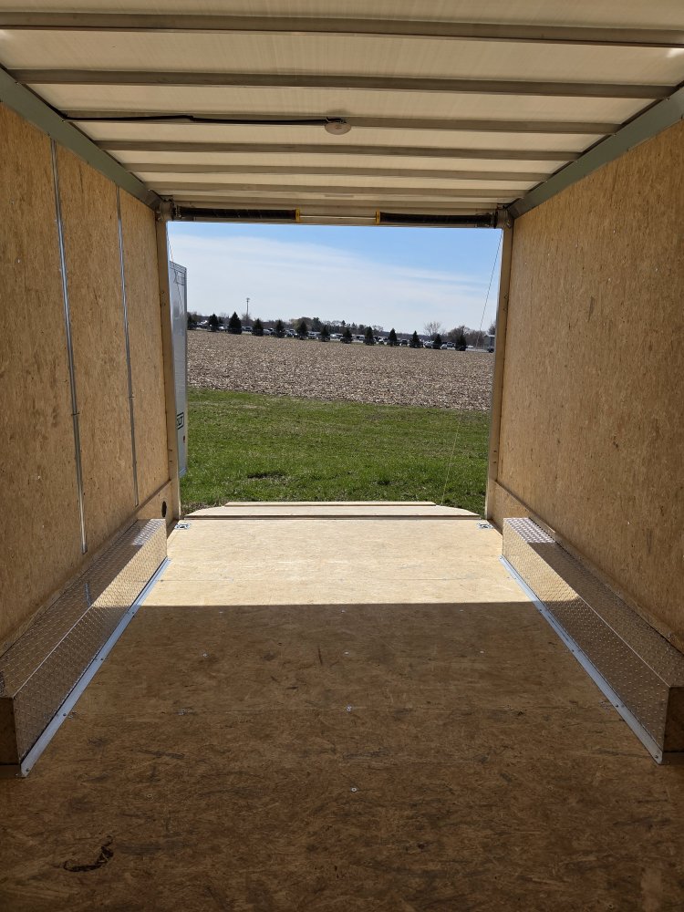 8.5'x20' Alcom Enclosed Cargo XPRESS8.5X20 ULP-LMFL25 88"