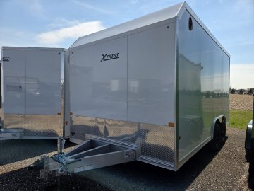8.5'x20' Alcom Enclosed Cargo XPRESS8.5X20 ULP-LMFL25 88"