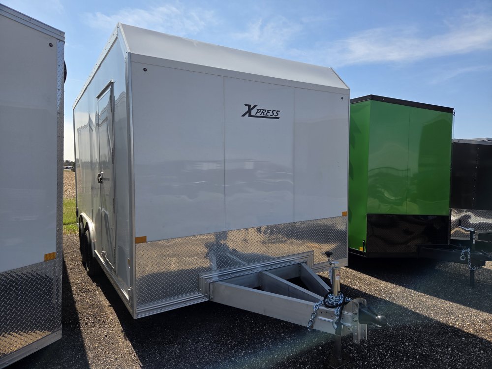 8.5'x20' Alcom Enclosed Cargo XPRESS8.5X20 ULP-LMFL25 88"
