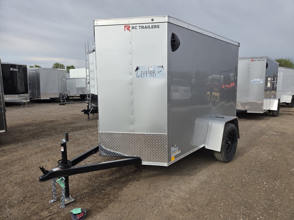 5'x8' RC Trailers Enclosed Cargo E58SA 66"