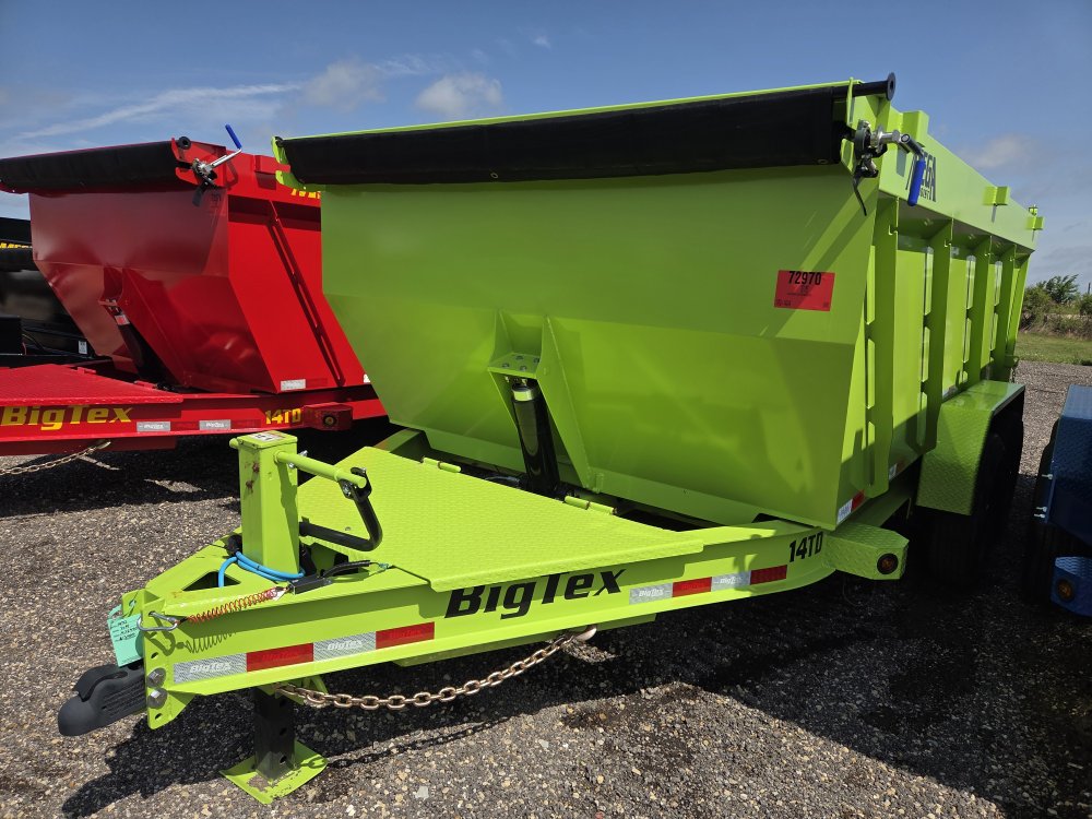 7'x14' Big Tex Dump 14TD-14 4'