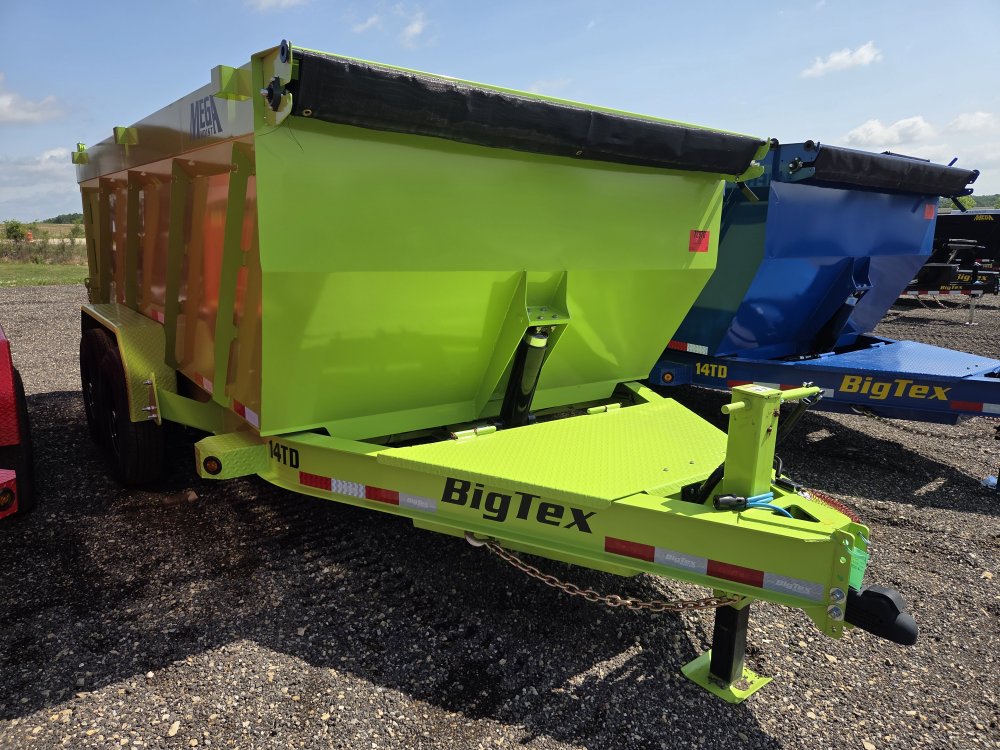 7'x14' Big Tex Dump 14TD-14 4'