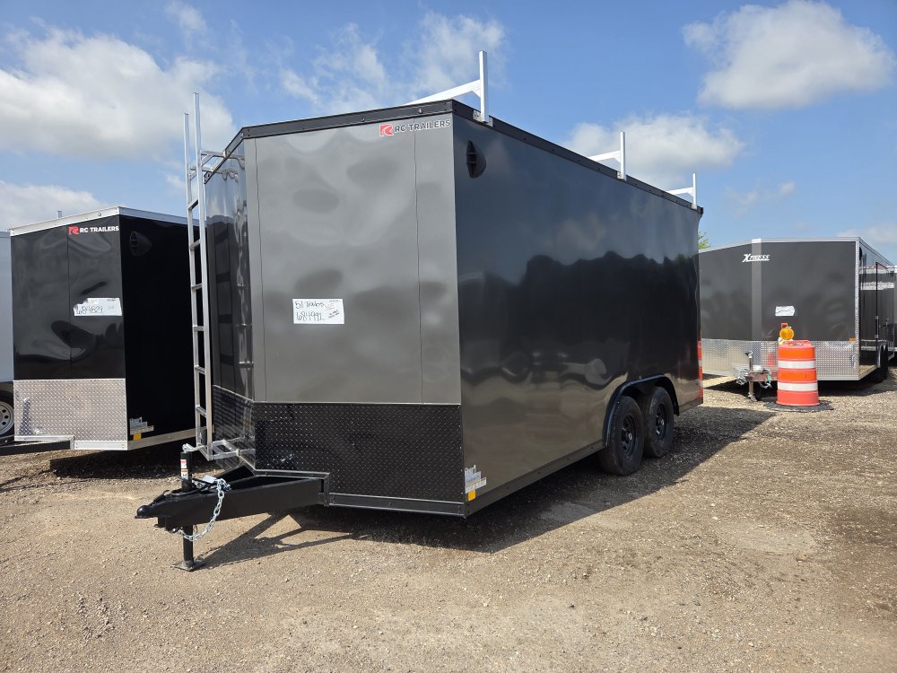 8.5'x16' RC Trailers Contractor D8516TA3 84"