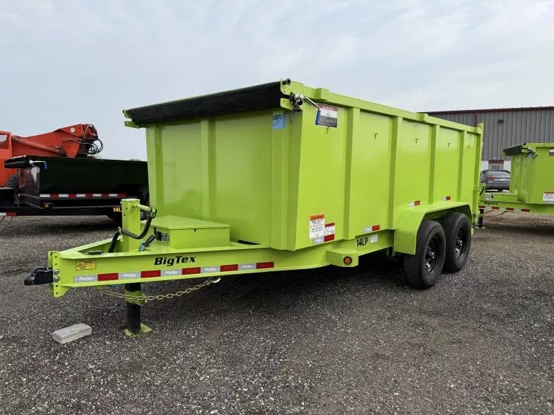7'x14' Big Tex Trailers Dump 4'
