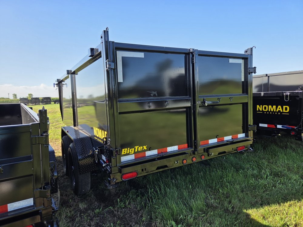 7'x14' Big Tex Trailers Dump 14LX 4'