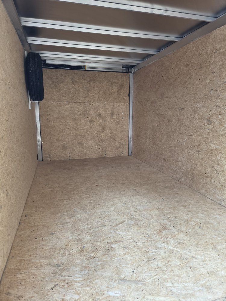 7'x16' Alcom Enclosed Cargo XPRESS7X16XLT 76"