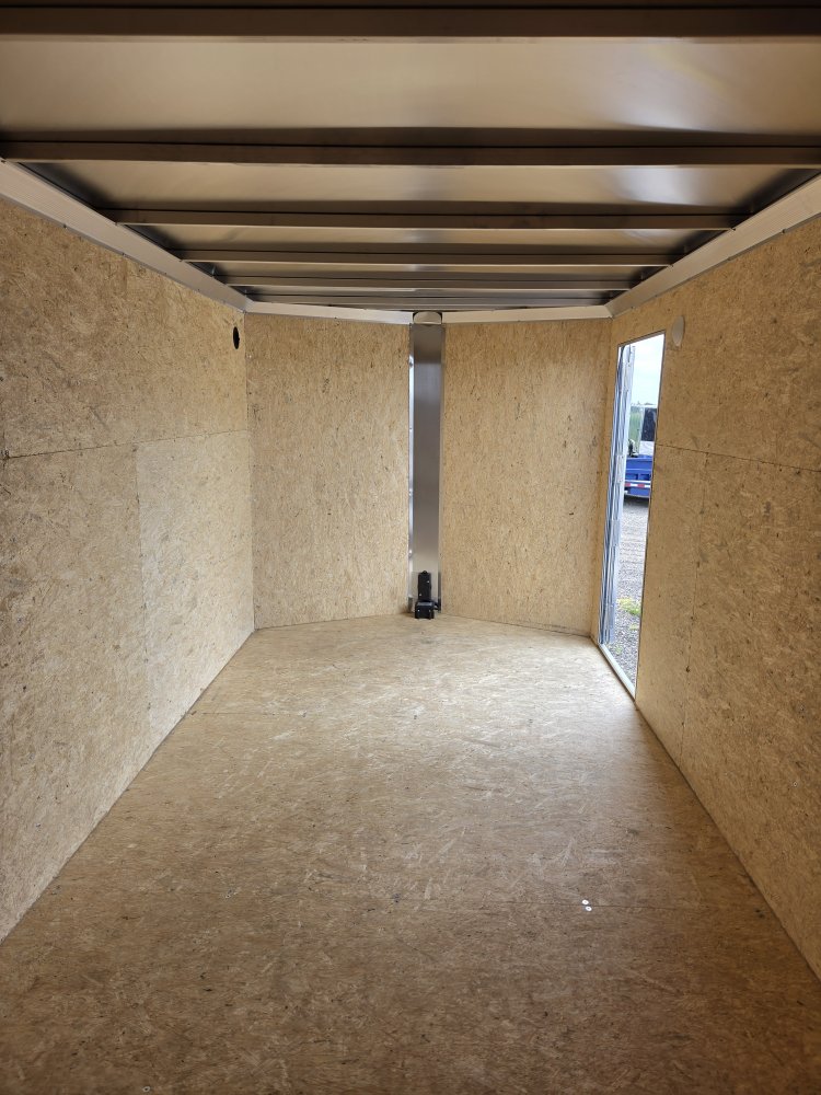 7'x16' Alcom Enclosed Cargo XPRESS7X16XLT 76"