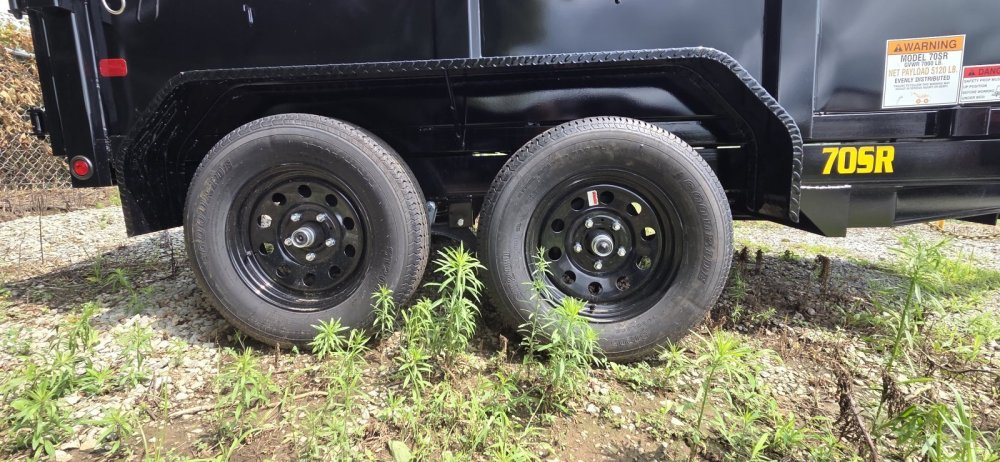 5'x10' Big Tex Trailers Dump 70SR-10-5WDD