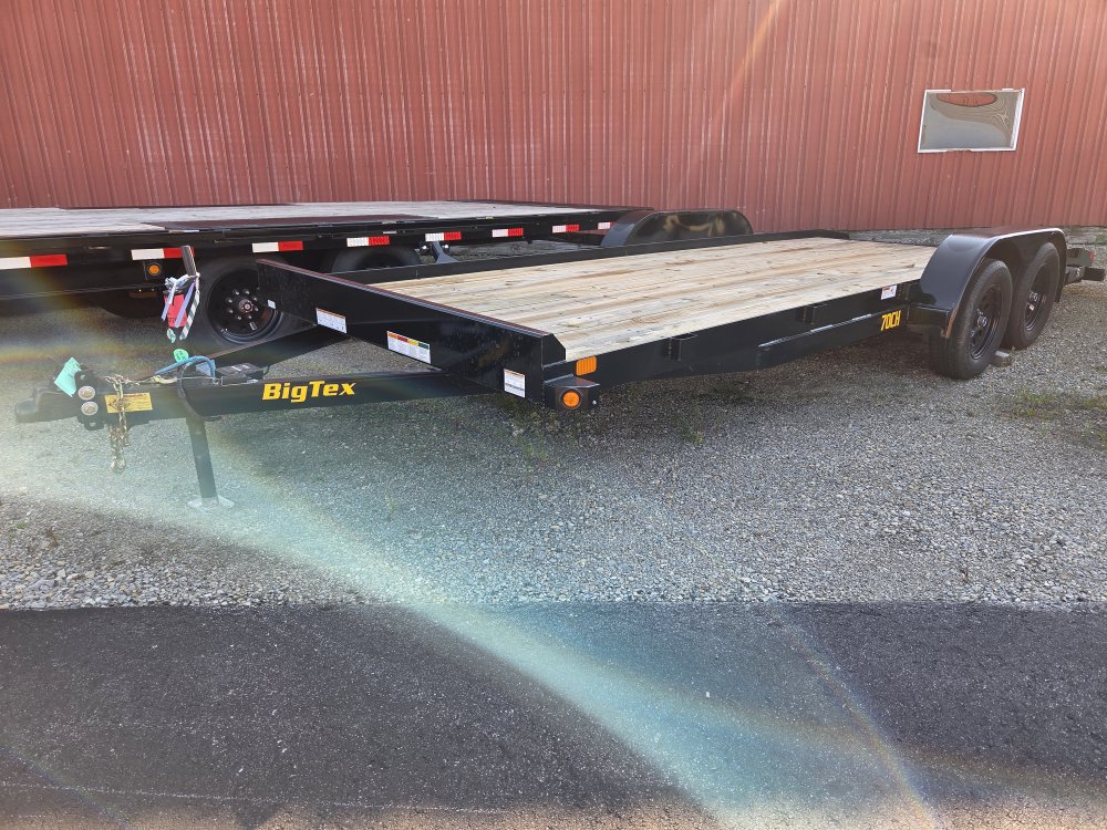 7'x20' Big Tex Trailers Car Racing 70CH-20