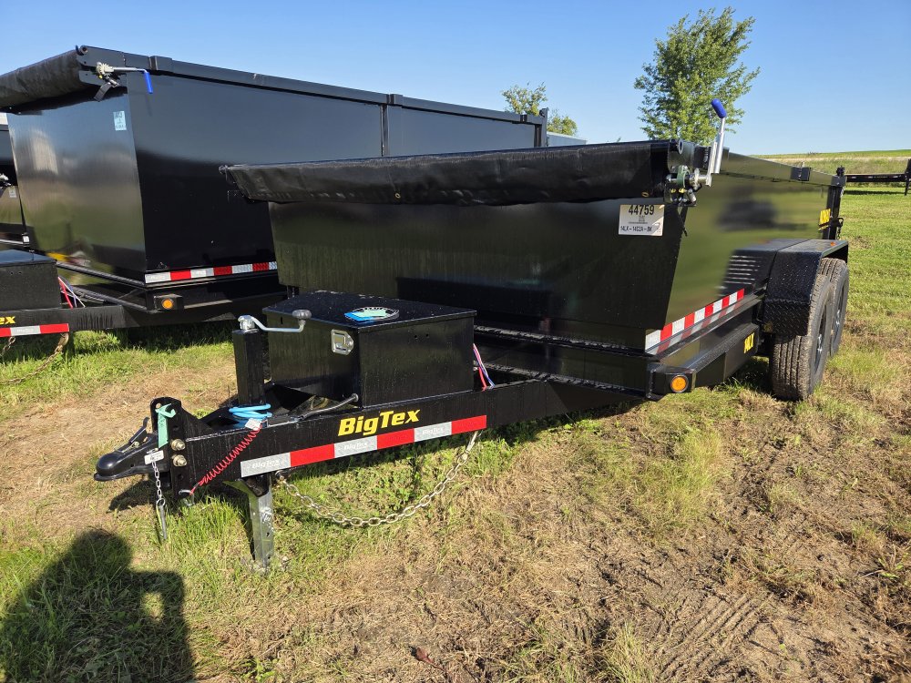 7'x14' Big Tex Trailers Dump 14LX 2'