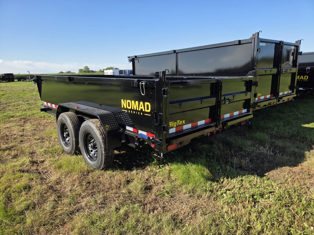 7'x14' Big Tex Trailers Dump 14LX 2'