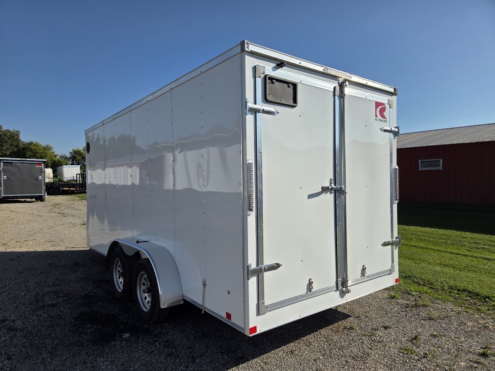 7'x16' RC Trailers Enclosed Cargo RWT 7x16 78"