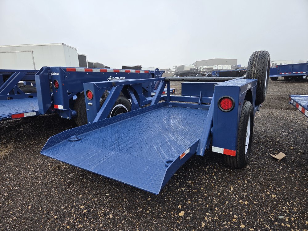 4' 4"x8' 6" Air Tow Specialty S8-35 Single Axle Flatbed