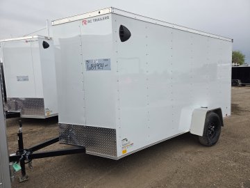 6'x12' RC Trailers Enclosed Cargo E612SA 72"