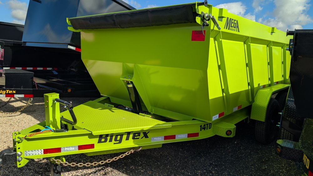 7'x14' Big Tex Dump 14TD-14 4'