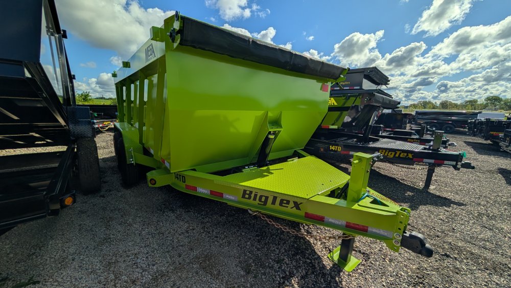 7'x14' Big Tex Dump 14TD-14 4'