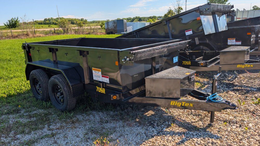 5'x10' Big Tex Dump 70SR-10 20"