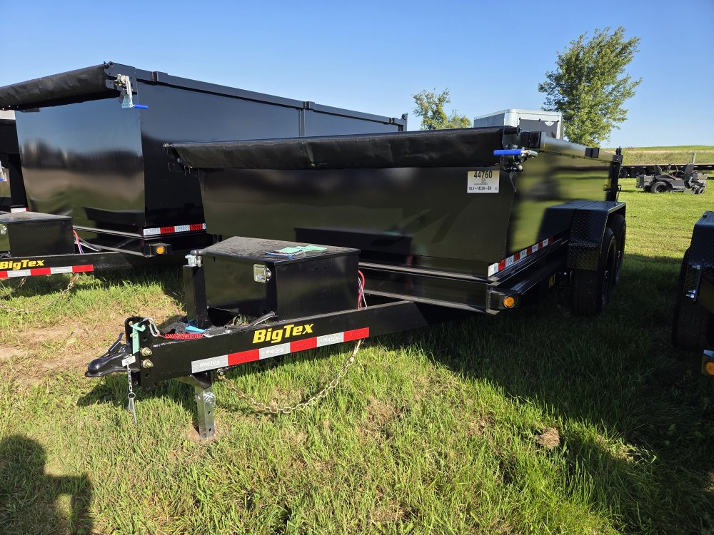 7'x14' Big Tex Trailers Dump 14LX 2'
