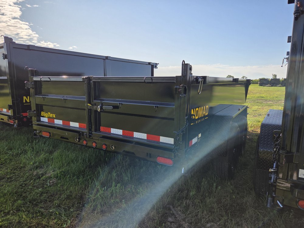 7'x14' Big Tex Trailers Dump 14LX 2'