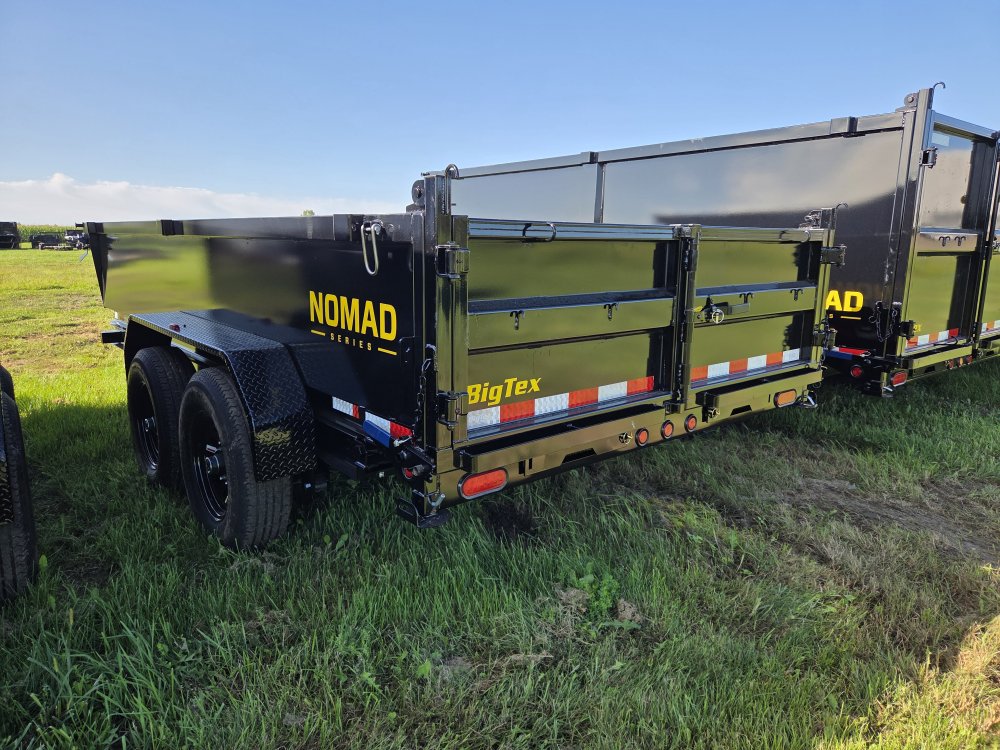 7'x14' Big Tex Trailers Dump 14LX 2'