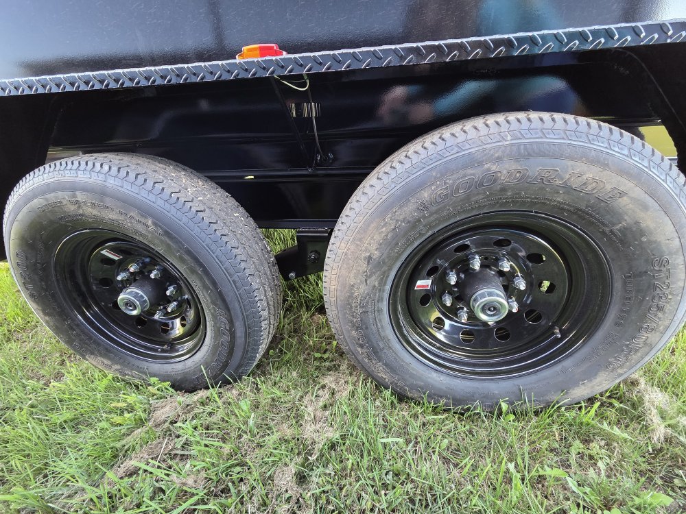 7'x14' Big Tex Trailers Dump 14LX 2'