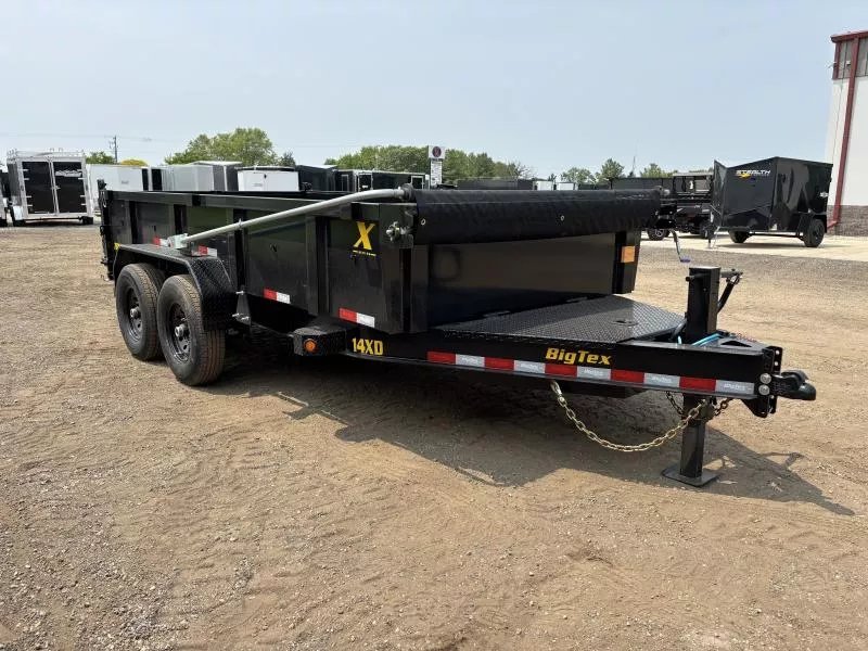 7'x14' Big Tex Dump 14XD-14 2'