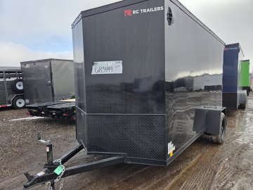 6'x12' RC Trailers Enclosed Cargo RDLX612SA 78"