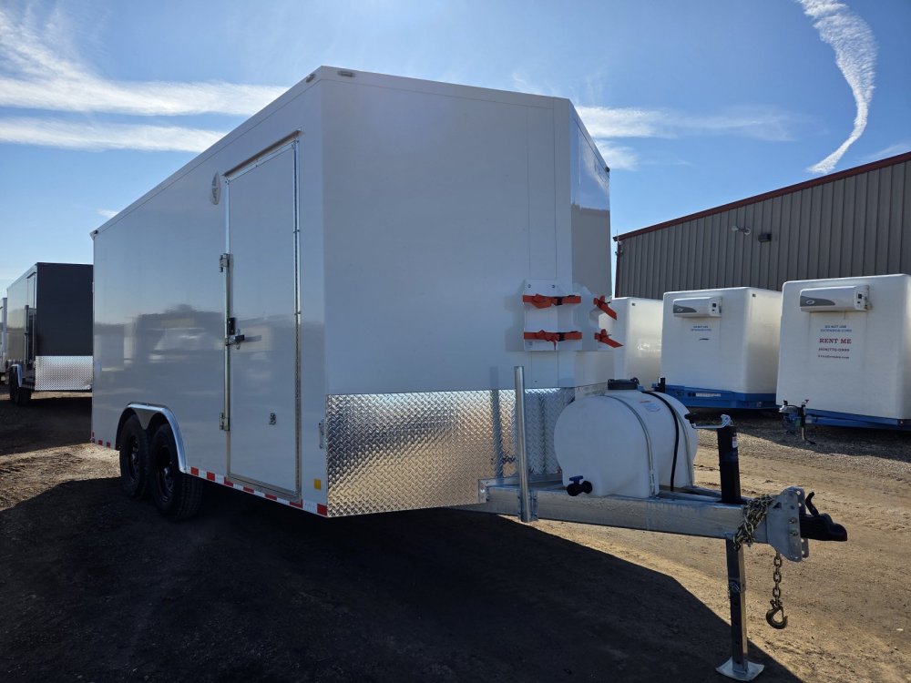 8.5'x16' CellTech Enclosed Cargo 85X20TA5 86"