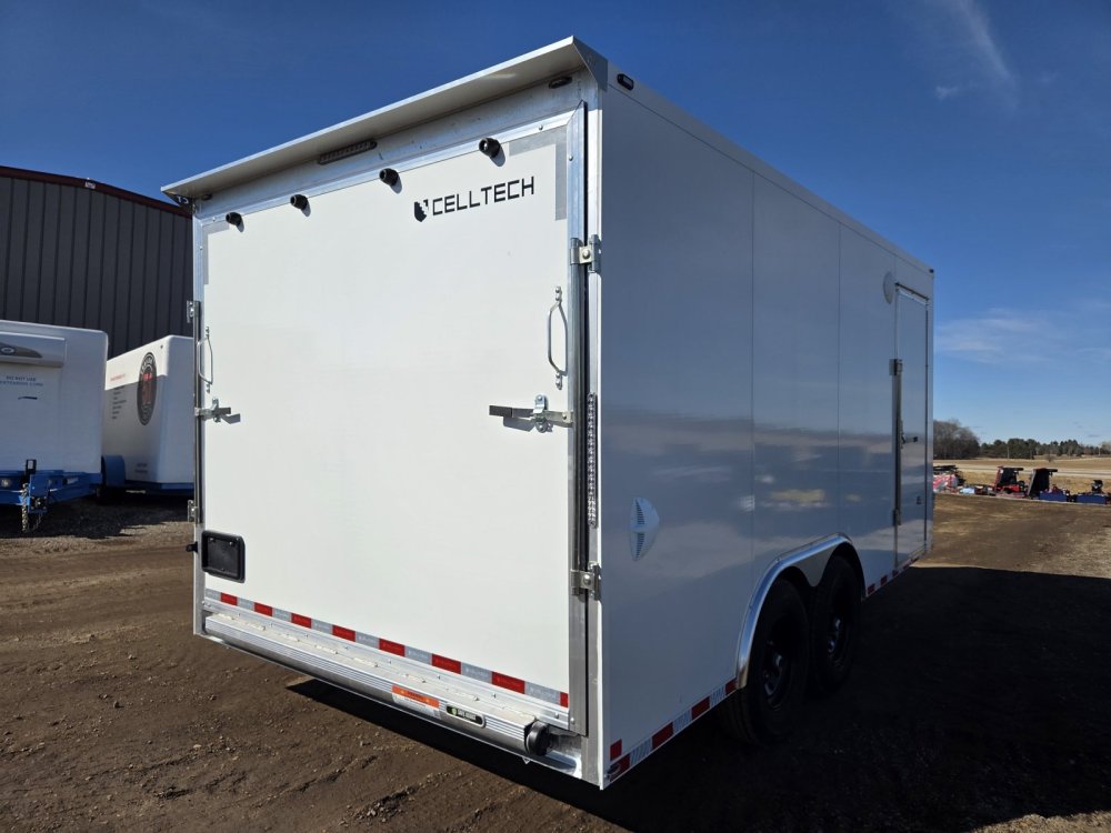 8.5'x16' CellTech Enclosed Cargo 85X20TA5 86"