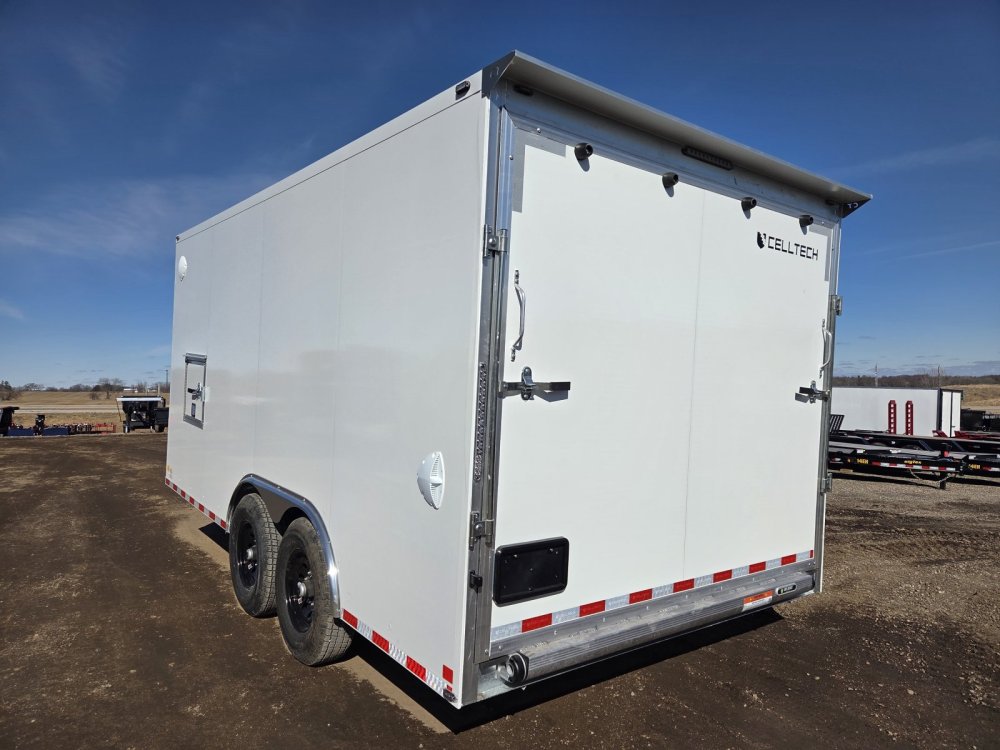 8.5'x16' CellTech Enclosed Cargo 85X20TA5 86"