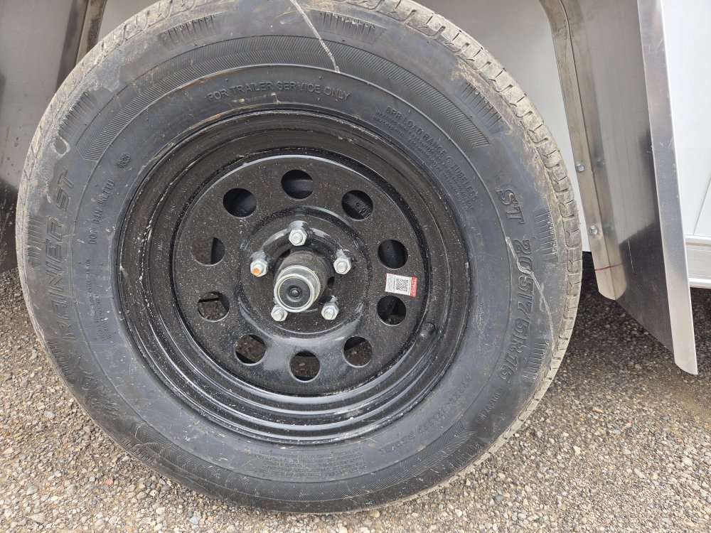 7'x12' RC Trailers Enclosed Cargo D712SAE 78"