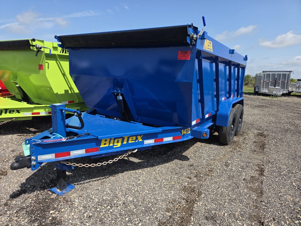 7'x14' Big Tex Dump 14TD-14 4'