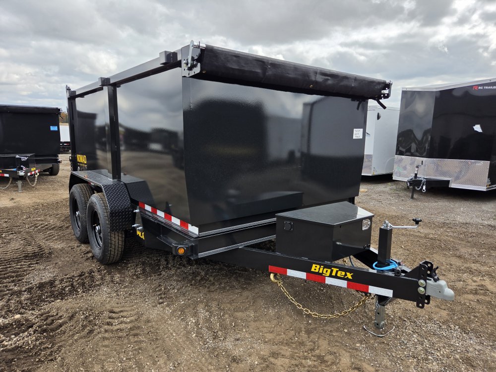 7'x12' Big Tex Dump 14LX-12 4'