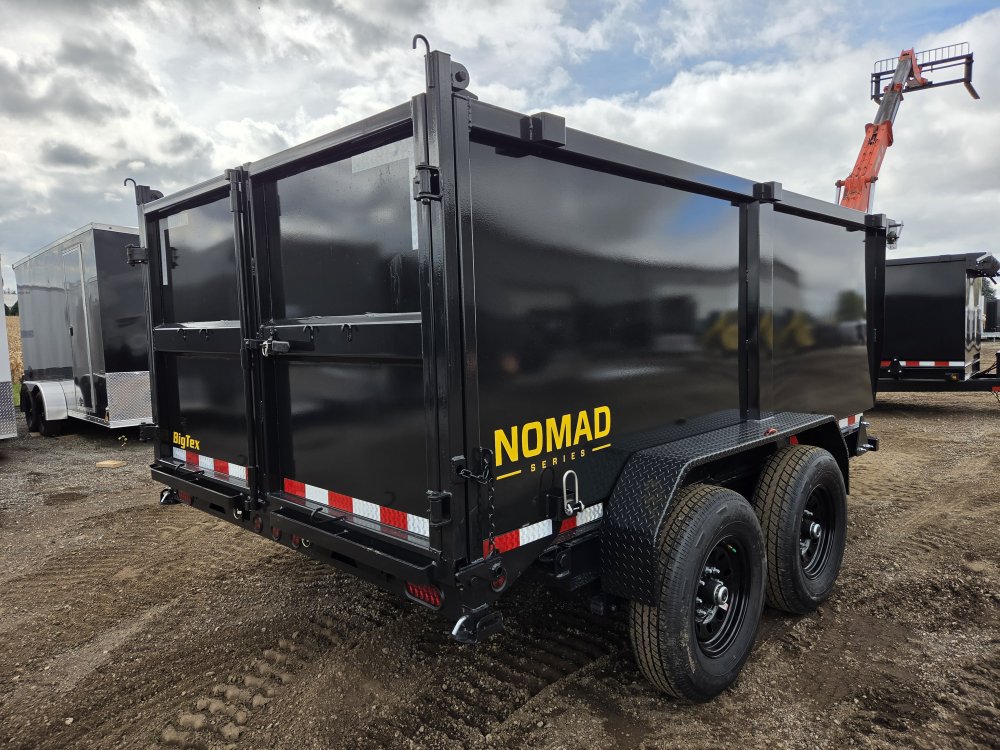7'x12' Big Tex Dump 14LX-12 4'
