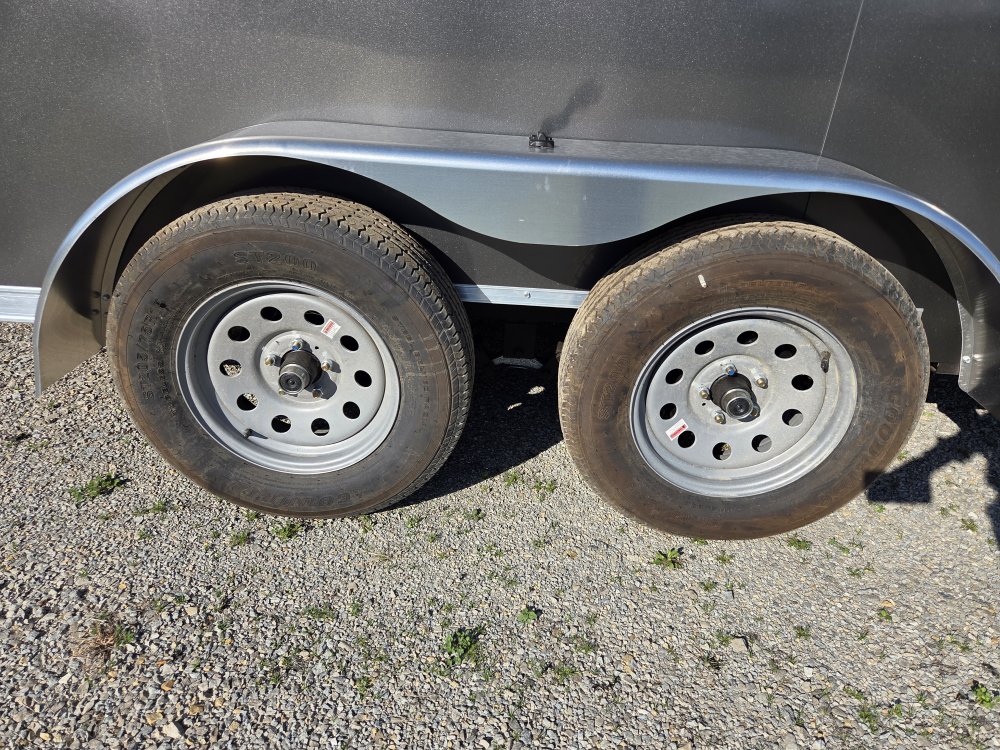 7'x12' RC Trailers Enclosed Cargo RDLX 7x12 78"