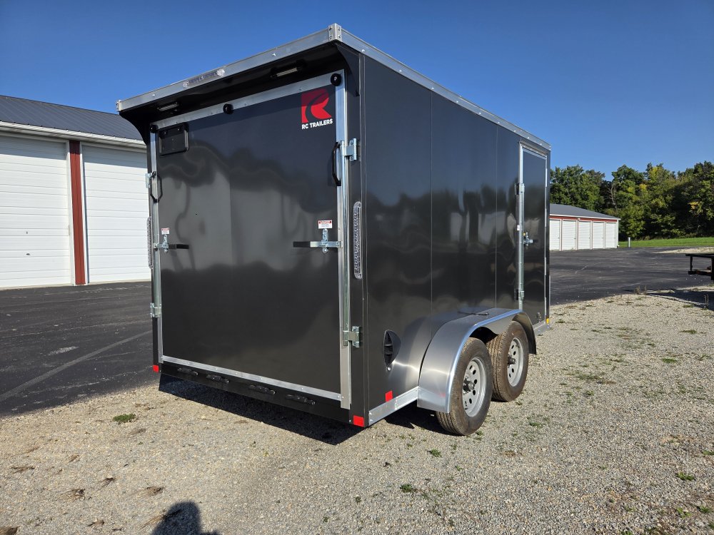 7'x12' RC Trailers Enclosed Cargo RDLX 7x12 78"