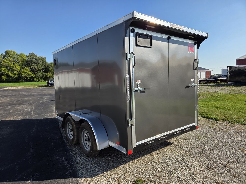 7'x12' RC Trailers Enclosed Cargo RDLX 7x12 78"