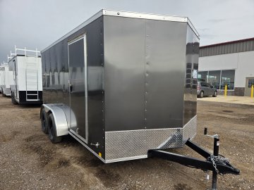 7'x14' RC Trailers Enclosed Cargo E714TA2 72"