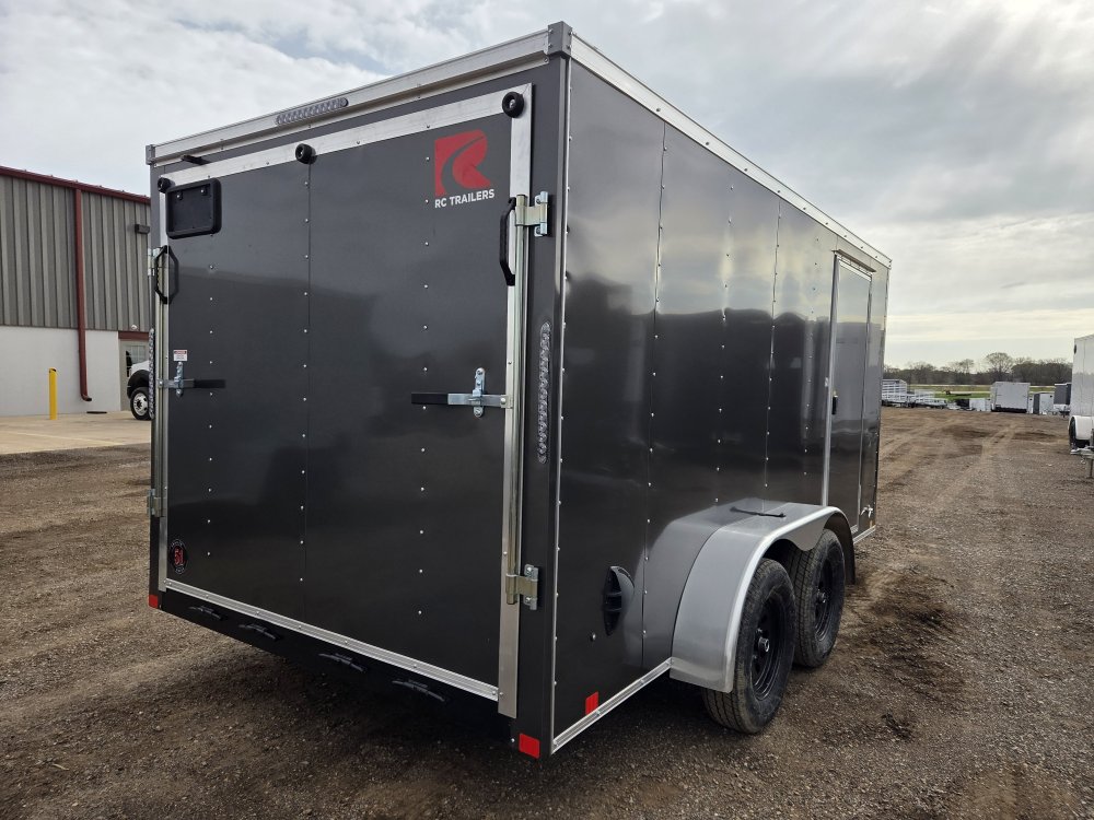 7'x14' RC Trailers Enclosed Cargo E714TA2 72"