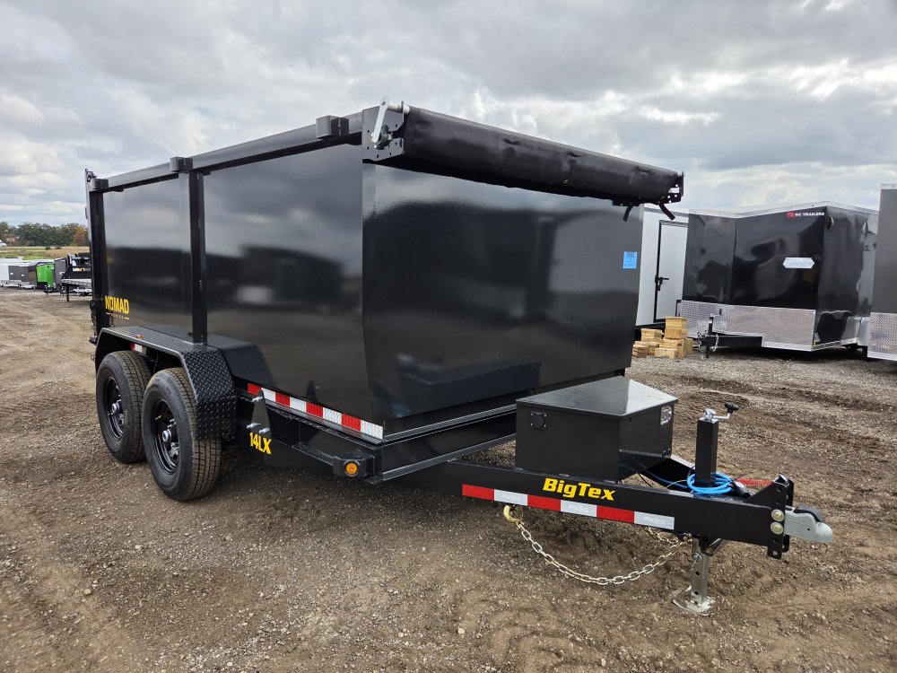 7'x12' Big Tex Dump 14LX-12 4'