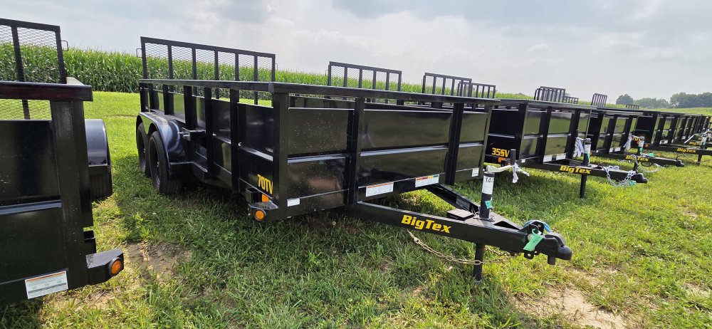 7'x14' Big Tex Trailers Utility 70TV-14