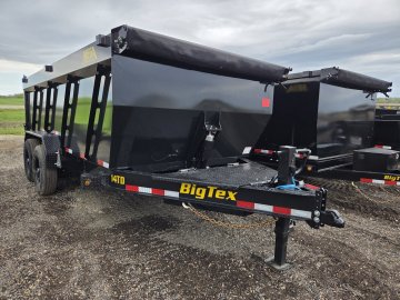 7'x16' Big Tex Dump 14TD-16 2'