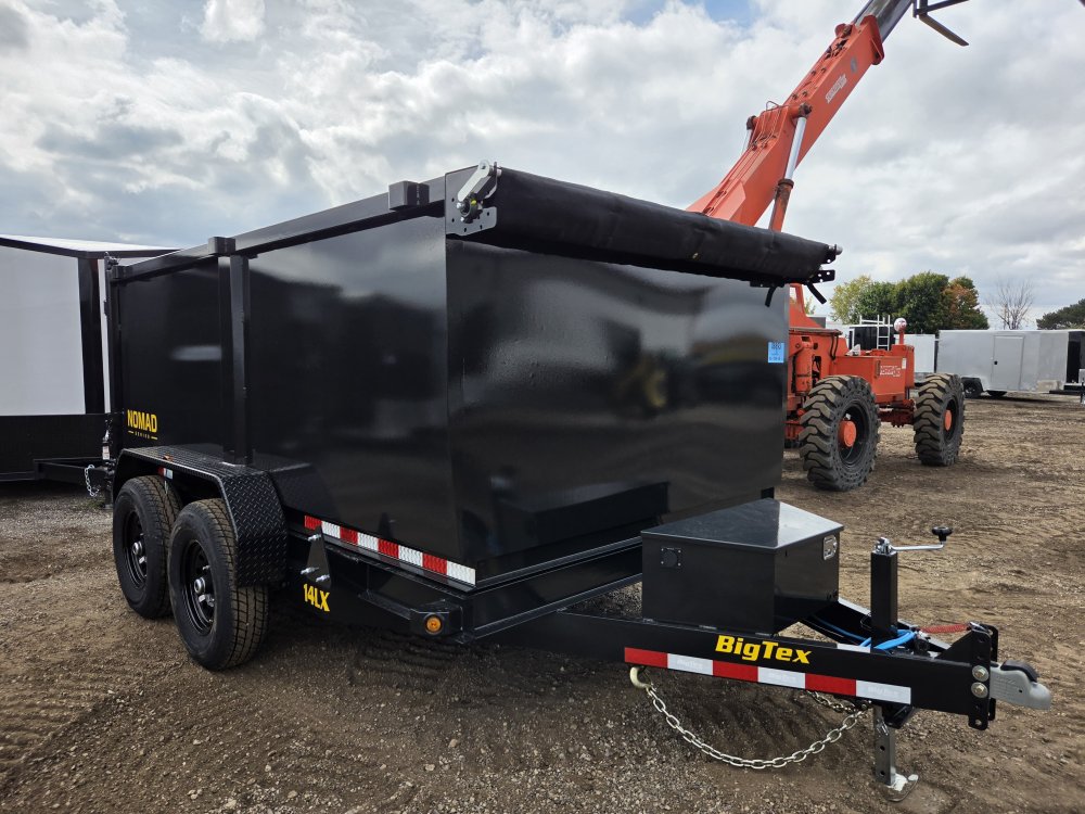 7'x12' Big Tex Dump 14LX-12 4'