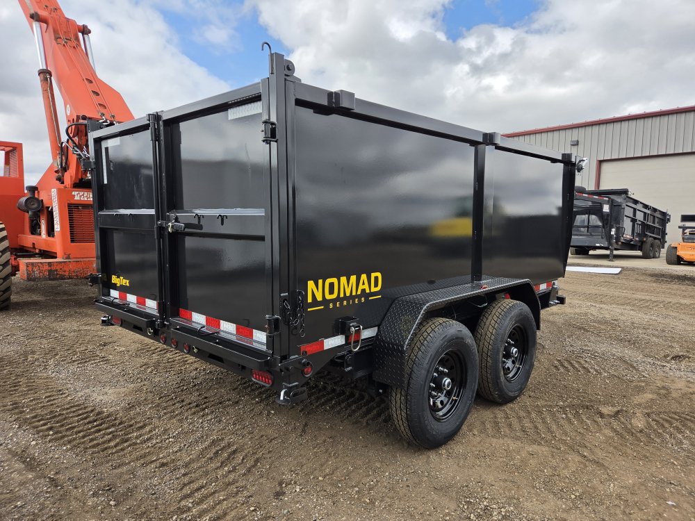 7'x12' Big Tex Dump 14LX-12 4'
